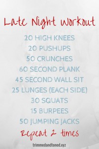 March Workout
